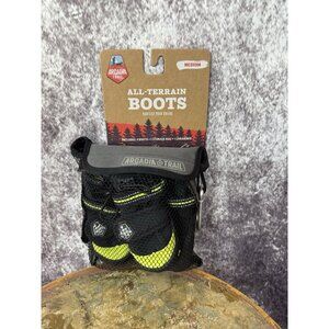 Arcadia Trail Dog Shoes Boots Warm All Weather Hiking Medium Rain Snow Straps
